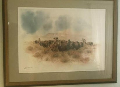 buffalo art prop